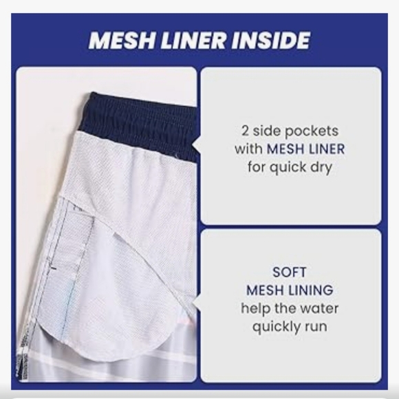 Swim Trunks Men's Size XL NWT - Picture 4 of 5